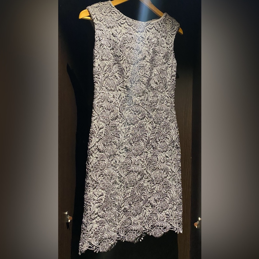 Ralph Lauren Gray Lace dress